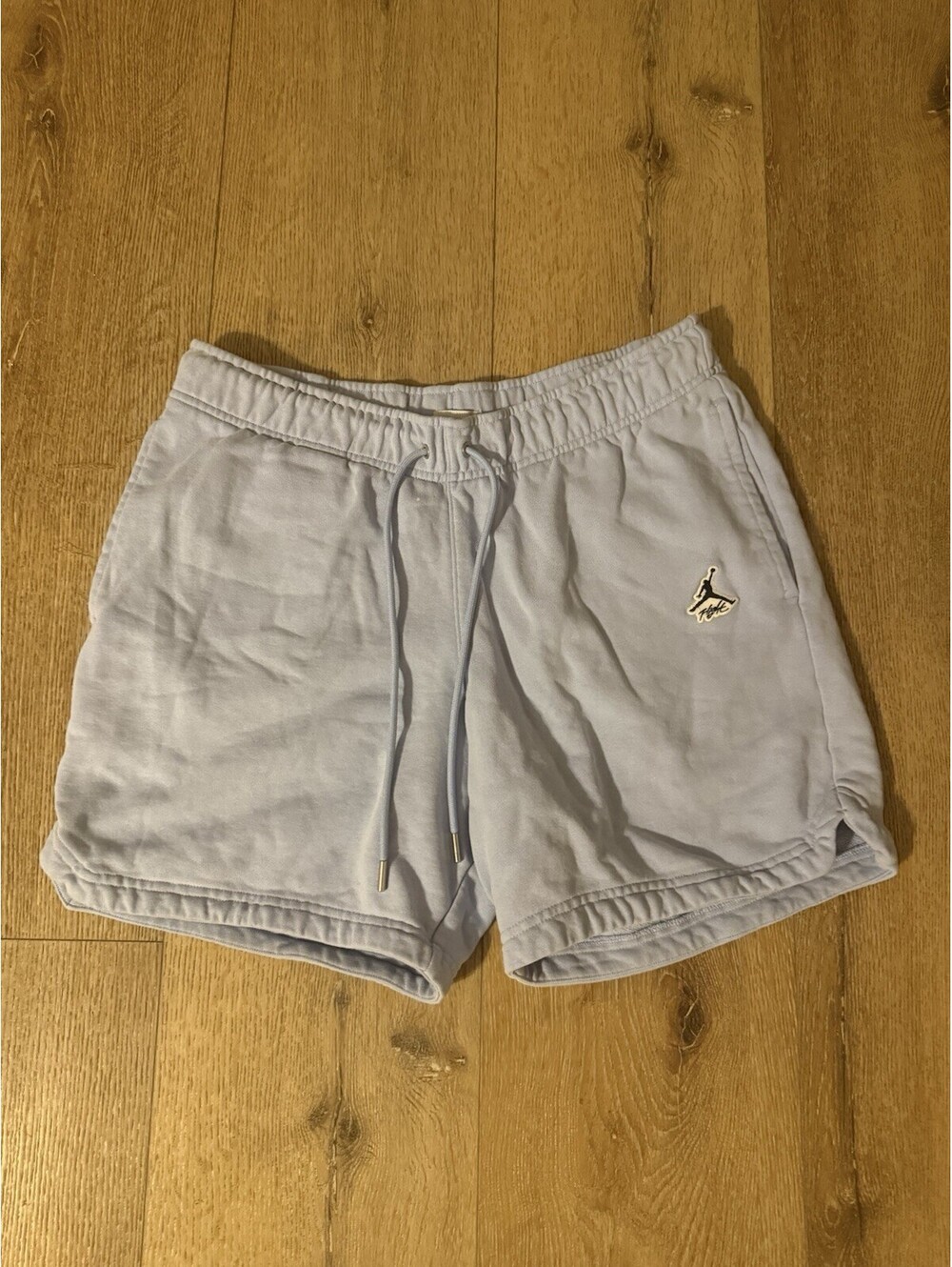Nike Mens Blue Jordan Sweat Shorts Flight Size Medium w/ Drawstring